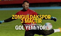 Zonguldakspor, 3 maçtır kalesini gole kapatıyor