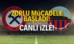 Zonguldakspor FK-Mardin 1969 Spor maçı başladı! Canlı izle