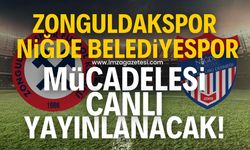 Zonguldakspor FK-Niğde Belediyespor maçı canlı yayınlanacak