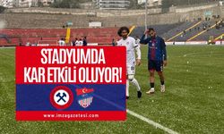 Zonguldakspor-Niğde Belediyespor Maçında Kar Yağışı Sürprizi | Zonguldakspor haber