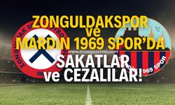 Zonguldakspor ve Mardin 1969 Spor'da maç öncesi son durumlar! Sakatlıklar ve cezalılar