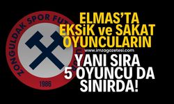 Zonguldakspor'da eksikliklerin yanı sıra 5 oyuncu da ceza sınırında!