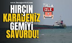 Zonguldak'ta Karadeniz Hırçınlaştı! Dalgalar Gemileri Savurdu! | Zonguldak Haber