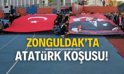 Zonguldak’ta Karaelmas Kemal Köksal Stadyumu'nda Atatürk Koşusu yapıldı