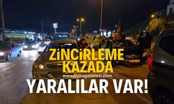 5 aracın karıştığı kazada yaralılar var