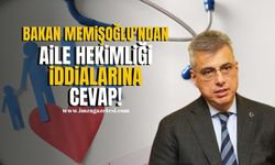 Bakan Memişoğlu'ndan Aile Hekimliği İddialarına Cevap! "Kesinti Yok, Olmayacak!"