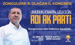 Zonguldak 8.Olağan İl Kongresi Gerçekleştirilecek...