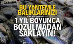 Bu yöntemle balıklarınızı bozulmadan 1 yıl boyunca saklayın!