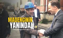 Zonguldak CHP Milletvekili ve Genel Başkan Yardımcısı Deniz Yavuzyılmaz, madencinin yanında!