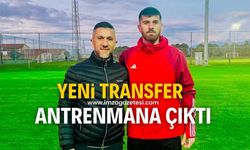 Embiya Ayyıldız, Zonguldakspor’da ilk antrenmanına çıktı