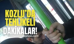 Kozlu’da halk otobüsü isyanı!