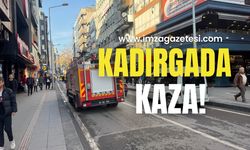 Kadırga rampasında kaza! Ekipler sevk edildi