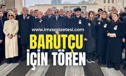 Ömer Barutçu için tören!