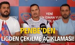 Ergün Penbe’den ligden çekilme açıklaması