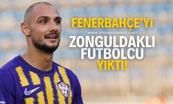 Fenerbahçe'yi Zonguldaklı futbolcu Ahmed Kutucu yıktı