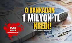 Bankadan 1 Milyon TL'ye kadar kredi desteği!