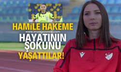 Hamile hakem Gamze Durmuş Pekkan'a hayatının şokunu yaşattılar! Listeden çıkartıldı