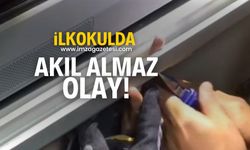 İlkokulda akıl almaz olay! Öğrenciyi ekipler kurtardı