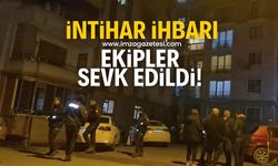 İntihar girişimi zannettiler ortalık ayağa kalktı