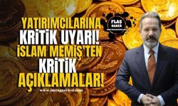 İslam Memiş'ten altın yatırımcılarına uyarı... Panik yapmayın, dikkatli olun!