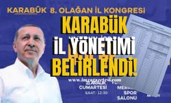 Ferhat Salt Başkanlığında AK Parti Karabük İl Yönetimi Belirlendi! | Karabük Haber