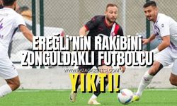 Kdz.Ereğli Belediyespor'un rakibini Zonguldaklı futbolcu yıktı! | Ereğli Haber