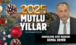 Zonguldak ASKF Başkanı Kemal Demir yeni yıl mesajı...