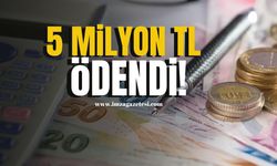 Kozlu Belediye Başkanı Altuğ Dökmeci duyurdu! 5 Milyon TL Ödendi...