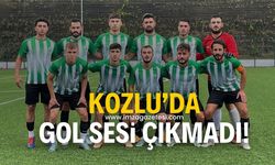 Kozlu’da gol sesi çıkmadı