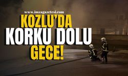 Kozlu'da Park Halindeki Otomobil Alevlere Teslim Oldu! | Kozlu Haber