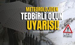 Meteoroloji'den Yağış ve Çığ Uyarısı...Aman dikkat!