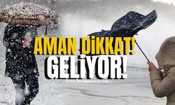 Meteoroloji’den Kritik Uyarılar... Kar, Yağmur ve Fırtına Kapıda!