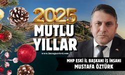 MHP eski il başkanı Mustafa Öztürk yeni yıl mesajı...