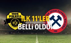 Polatlıspor-Zonguldakspor maçının ilk 11’leri belli oldu