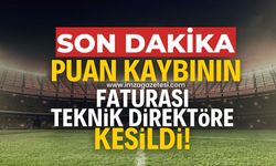 Puan kaybının faturası teknik adama kesildi