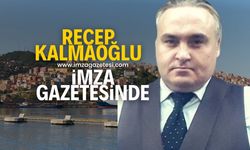 Recep Kalmaoğlu, İmza Gazetesinde....