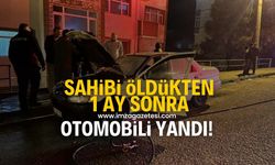 Sahibi öldükten 1 ay sonra alevlere teslim oldu