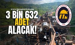 TTK, 3 bin 632 adet alacak! | Zonguldak Haber