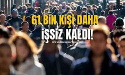 Türkiye'de İşsizlik Artıyor... Ekim Ayında 61 Bin Kişi Daha İşsiz Kaldı!