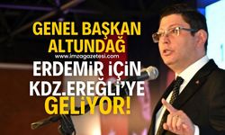 Türk Metal Sendikası Genel Başkanı Uysal Altundağ, Erdemir için Ereğli'ye geliyor!