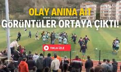 Yeşil Cumayanıspor ile Karaelmasspor maçında yaşanan olayın başlangıcına ait görüntüler ortaya çıktı!