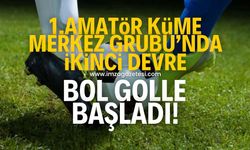 Zonguldak 1.Amatör Küme Merkez Grubu'nda ikinci devre bol gollü başladı! İşte sonuçlar ve puan durumu