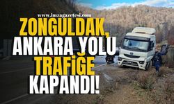 Zonguldak-Ankara yolu trafiğe kapandı! | Zonguldak Haber