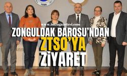 Zonguldak Barosu’ndan ZTSO'ya ziyaret... | Zonguldak Haber