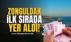 Zonguldak İlk Sırada Yer Aldı! | Zonguldak Haber