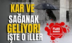 Meteorolojiden Kar ve Sağanak Uyarısı! | Hava Durumu Haberleri