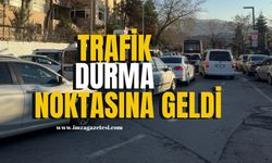 Trafik durma noktasına geldi! Korna sesleri yükseliyor