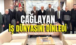 AK Parti İl Başkanı Mustafa Çağlayan, iş dünyasını dinledi