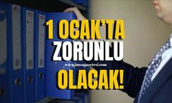 1 Ocak'ta yeni dönem başlıyor!