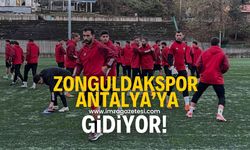 Zonguldakspor, Antalya'ya gidiyor